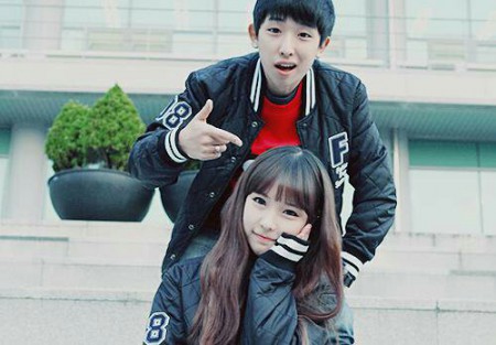 Wonho and Seo Ji Hye dated during their teenage years