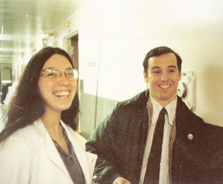 Photo of Howard Dean and Judith Steinberg