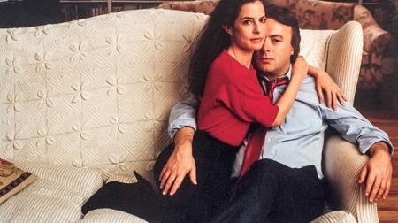 Christopher and his second wife, Carol Blue