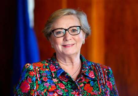 Michael Fitzgerald's wife, Frances Fitzgerald