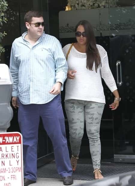 Sydney Brooke Simpson with her partner Robert