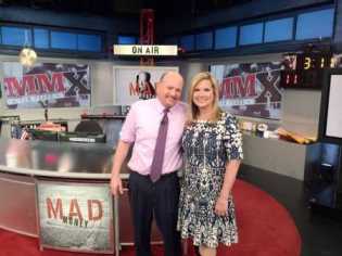 Jim Cramer met his wife Lisa Detwiler at a bar in Manhattan