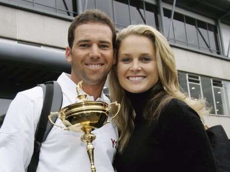 Angela Akins Garcia's husband, Sergio Garcia with his ex-girlfriend, Morgan Leigh Norman