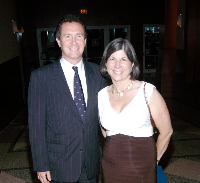 Gerald Krovatin and Anna Quindlen at the Barnard College Spring Gala and Auction