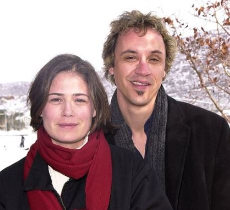 Billy Morrissette and Maura Tierney