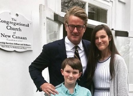 Susan Waren, Joe Scarborough and their son, Jack Scarborough