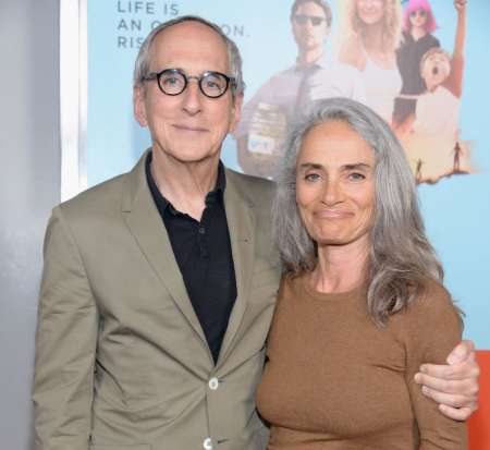 Michael Shamberg and his wife, Carla Santos Shamberg at the premiere of Wish I Was Here