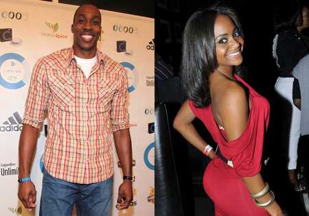 Picture of Braylon Howard's parents Dwight Howard and Royce Reed