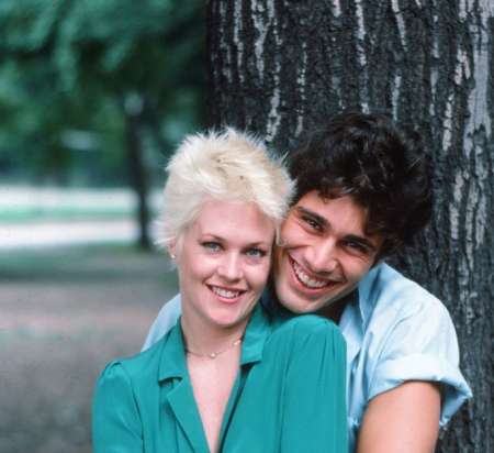 Steven Bauer with his girlfriend, Melanie Griffith