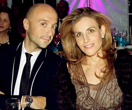 Deanna Bastianich and Joe Bastianich at the dinner party
