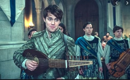 Joey in his character as Jaskier in the Netflix show The Witcher