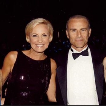 Mika Brzezinski and her ex husband, Jim Hoffer