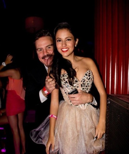 Ninel Conde and her former first husband, Ari Telch