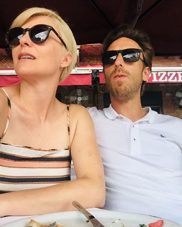 Jennifer Robertson with her fiance