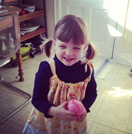 Jennifer Robertson's daughter, Lola