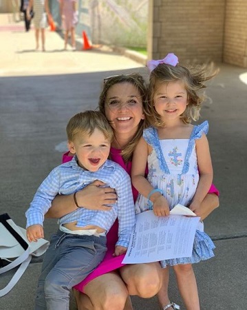 Ellen Kershaw and Clayton Kershaw's kids