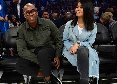 Dave and Elaine at an event