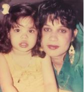 Otmara Marrero when she was very young