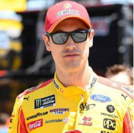 Joey Logano, aka "Slice Bread" is an American car racing driver.