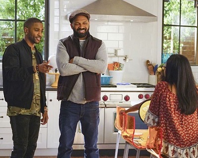 Benson on the finale of Uncle Buck with guest appearance of Big Sean