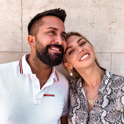 Natalia with her husband Caner Demir