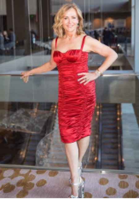 Jane McGarry while in a vacation