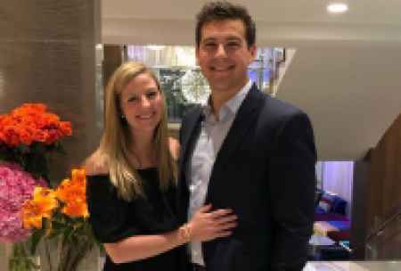 Brad and his wife Claire