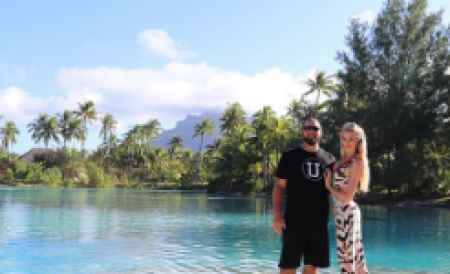 Jon and Dale together during touring on a vacation