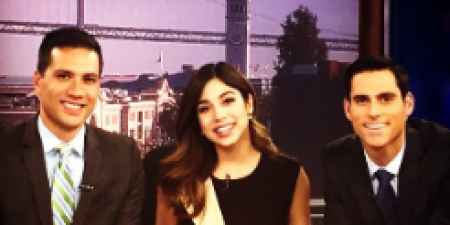 Natasha with her colleagues