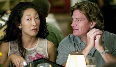 Sandra Oh with her former boyfriend Alexander Payne