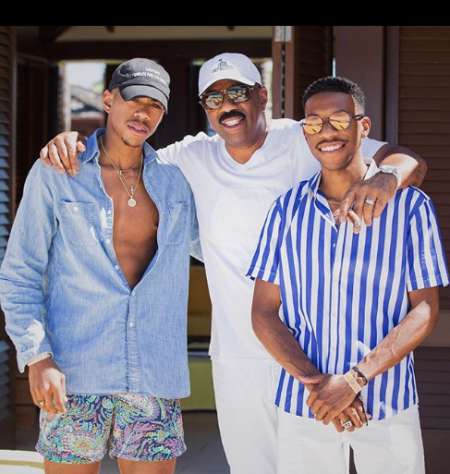 Wynton with his father and brother. Know more about Wynton age, mother, college, education, academics, mom, height, parents, and many more