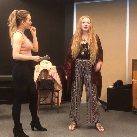 Claire Hosterman in her Studio