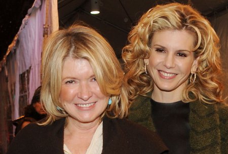 Martha Stewart with her daughter, Alexis