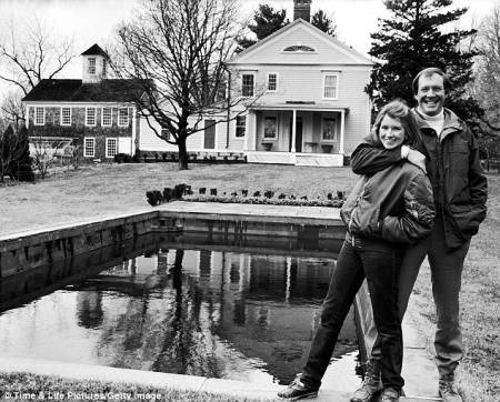 Martha with her ex-husband, Andrew Stewart