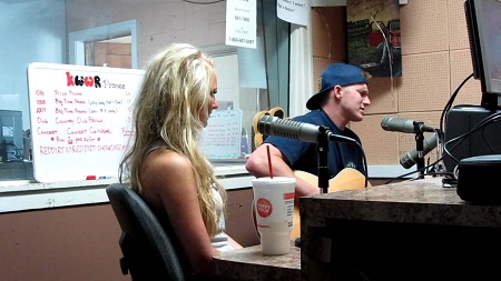 Blaire Hanks and his former wife, Brittany