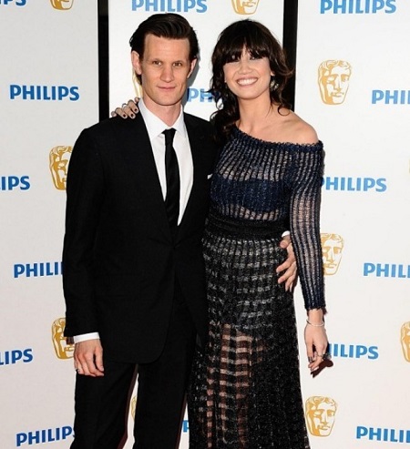 Matt Smith with his ex-girlfriend Daisy Lowe