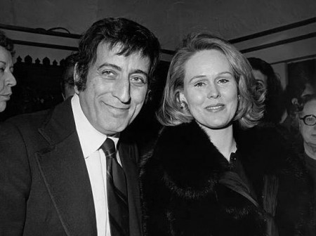 Antonia's parents, Tony Bennett and Sandra Grant