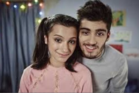 Zayn Malik and his sister in the song story of my life. 