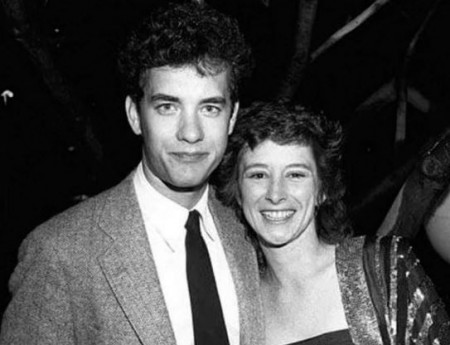 Tom Hanks and Samantha Lewes