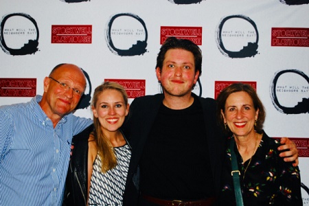  Alan Clements with his wife and Children