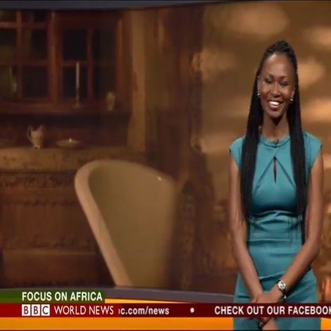 Nancy Kacungira at BBC World News 