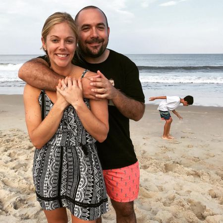 Alexa Datt and her spouse, Peter Rosenberg