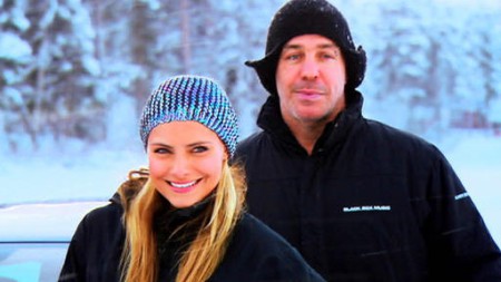 Till Lindemann with ex-girlfriend, Sophia Thomalla