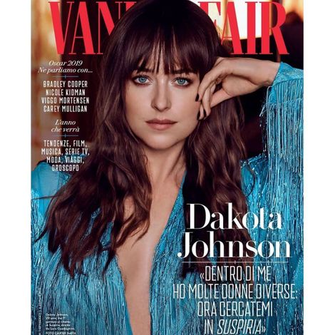 Dakota Johnson photoshoot for Vanity Fair Italia