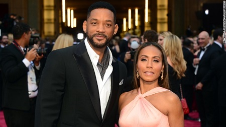 Jada Pinkett Smith with her husband, Will Smith.Know about her husband,married life, children,rumors.