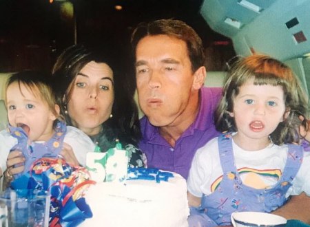 Katherine Schwarzenegger's childhood image