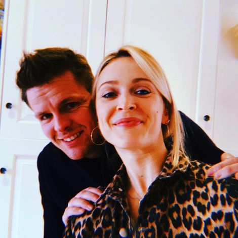 Jake Humphrey with his wife, Harriet Humphrey