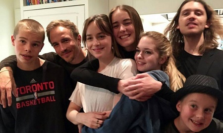 Jasper Breckinridge Johnson with his siblings