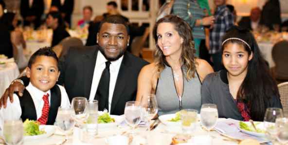 Tiffany Ortiz with her family. husband, children