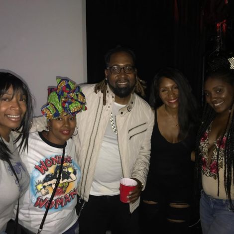 Keita Morris with his family